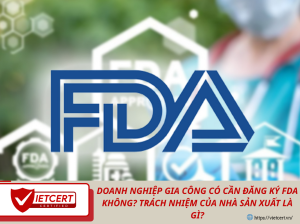 Doanh Nghiệp Gia Công Có Cần Đăng Ký FDA Không? Trách Nhiệm Của Nhà Sản Xuất Là Gì?