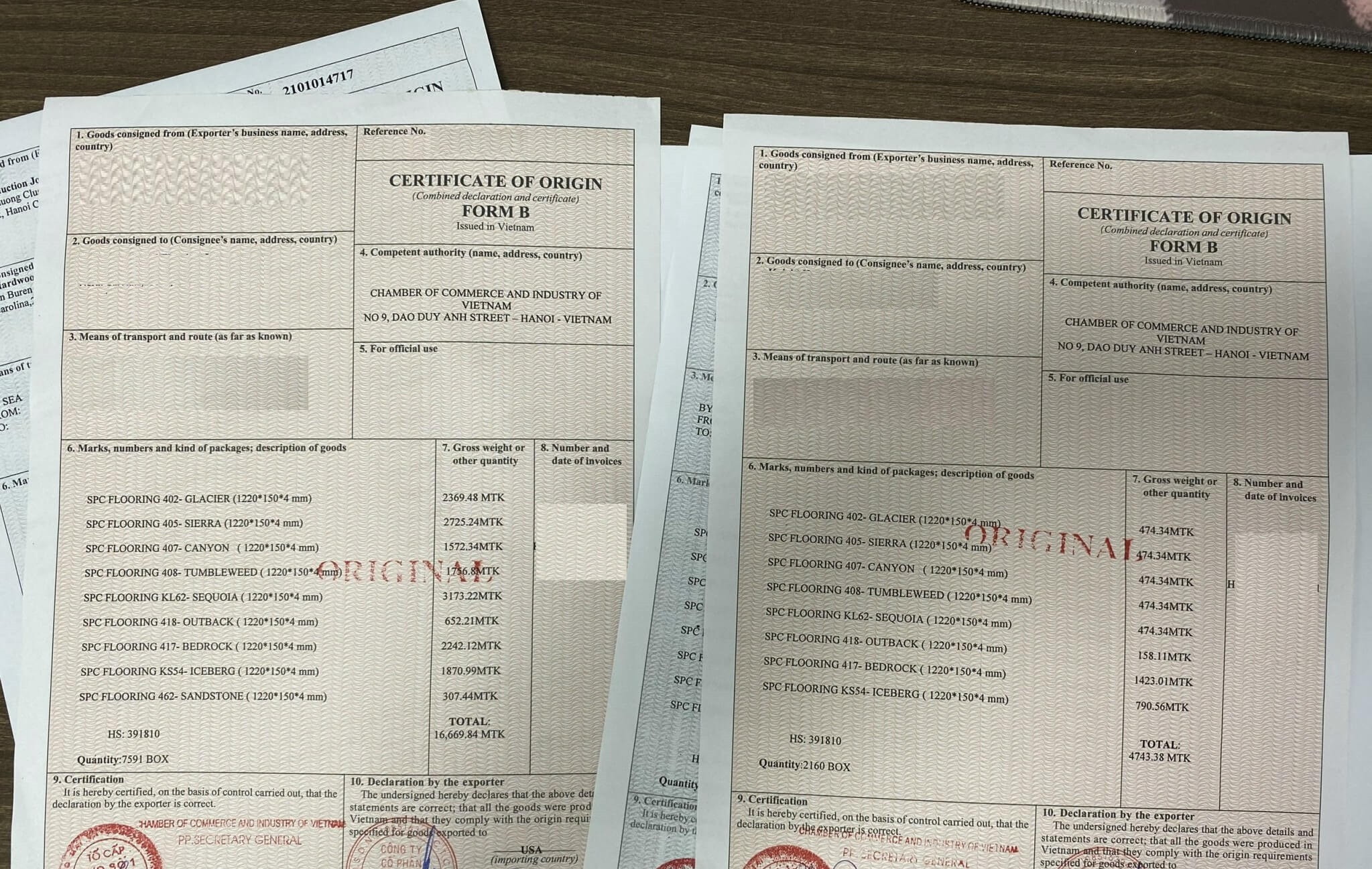 Dịch vụ làm C/O Form B tại Vietcert