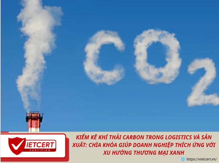 KIỂM KÊ KHÍ THẢI CARBON TRONG LOGISTICS VÀ SẢN XUẤT: CHÌA KHÓA GIÚP DOANH NGHIỆP THÍCH ỨNG VỚI XU HƯỚNG THƯƠNG MẠI XANH