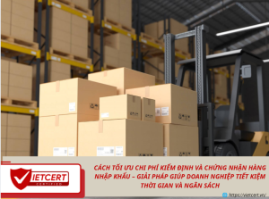 Cách tối ưu chi phí kiểm định và chứng nhận hàng nhập khẩu – Giải pháp giúp doanh nghiệp tiết kiệm thời gian và ngân sách