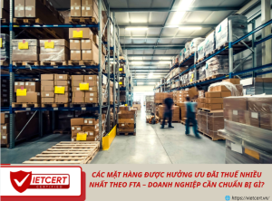 Các mặt hàng được hưởng ưu đãi thuế nhiều nhất theo FTA – Doanh nghiệp cần chuẩn bị gì?