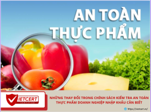 Những thay đổi trong chính sách kiểm tra an toàn thực phẩm doanh nghiệp nhập khẩu cần biết