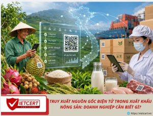 Truy xuất nguồn gốc điện tử trong xuất khẩu nông sản: Doanh nghiệp cần biết gì?