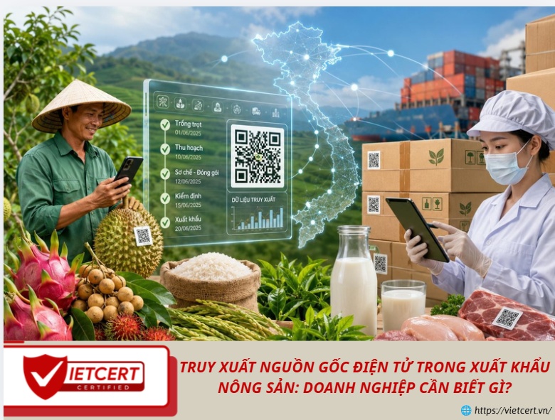 Truy xuất nguồn gốc điện tử trong xuất khẩu nông sản: Doanh nghiệp cần biết gì?