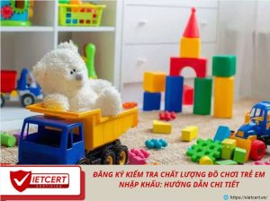Đăng ký kiểm tra chất lượng đồ chơi trẻ em nhập khẩu: Hướng dẫn chi tiết